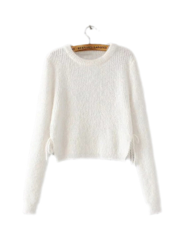 US$ 28.95 - Solid Colored Cotton Pullovers With Short Sweaters - www ...