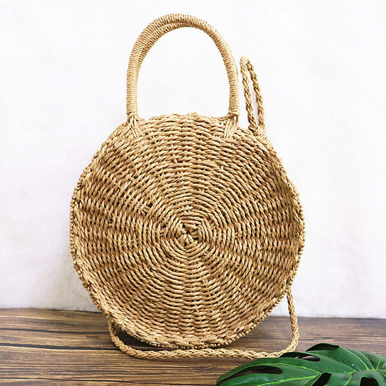 Fashion Circular Straw Bag – Nayachic